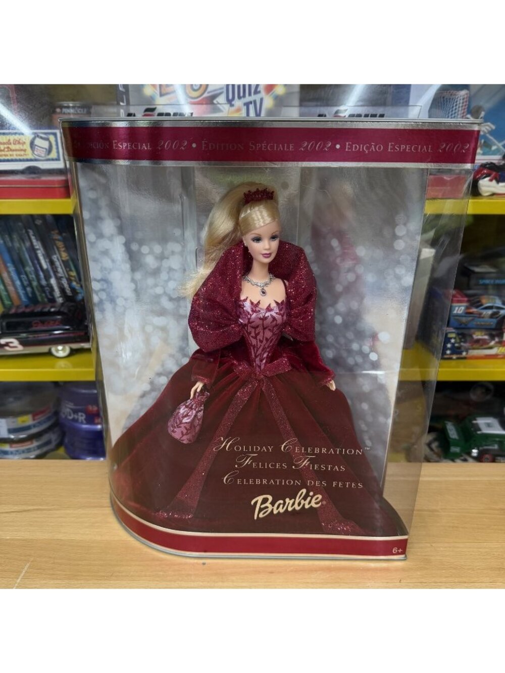 Mattel 56209 Red Holiday Celebration Special Edition 2002 Barbie Doll